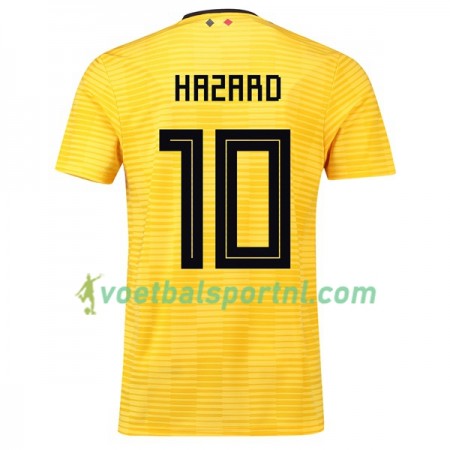 België Hazard 10 Uit Shirt WK voetbal 2018
